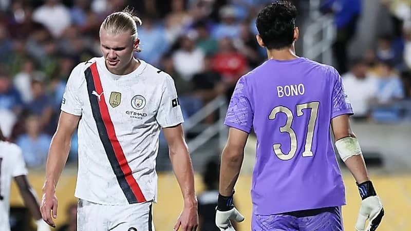 هالاند ينفي طلبه من حارس الهلال الانضمام إلى مانشستر سيتي