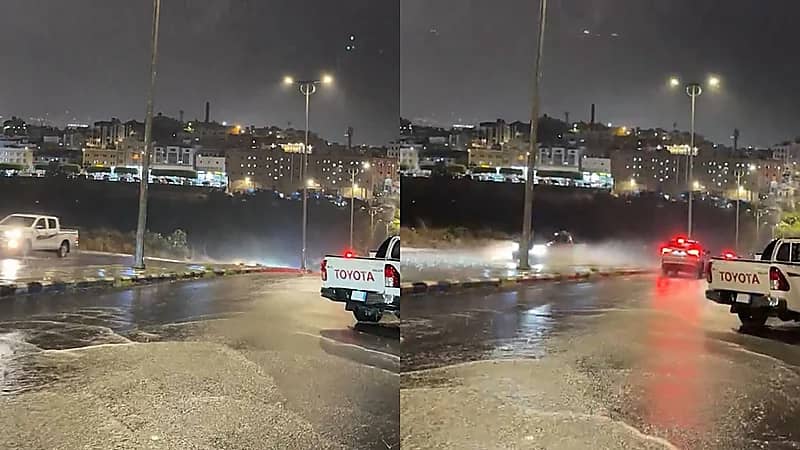 أمطار أبها ترسم مشهدًا صيفيًا بديعًا في المدينة .. فيديو