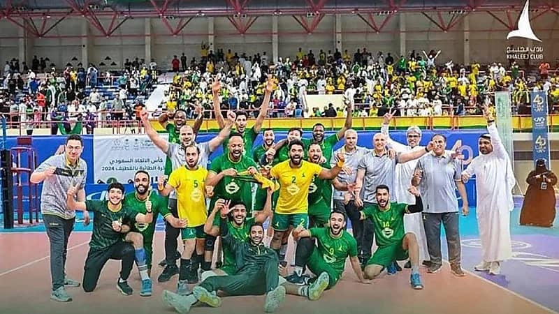 أنباء عن توجه إدارة نادي الخليج لإلغاء لعبة كرة الطائرة