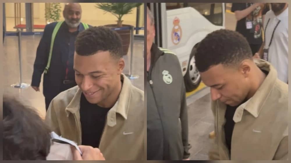 لحظة وصول مبابي إلى جدة.. فيديو