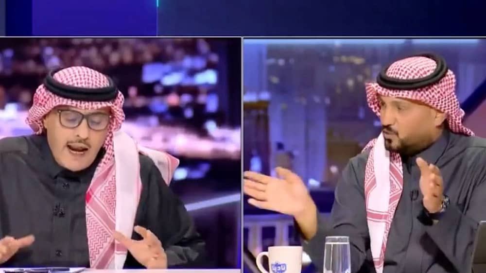السهلي ينسحب من برنامج نادينا بعد مشادة كلامية مع الحميدي..فيديو