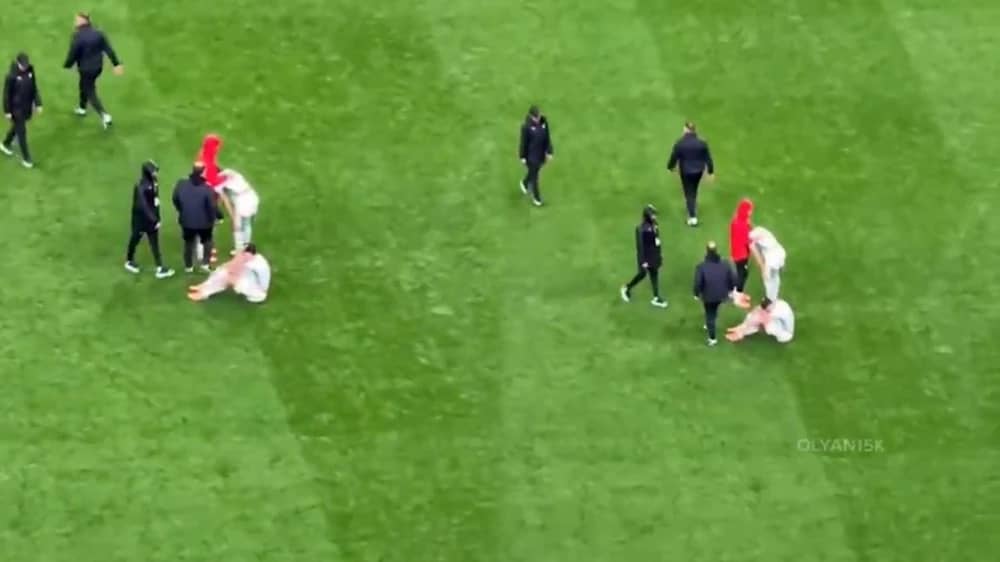 حسرة لاعبي المغرب بعد خسارة اللقب..فيديو