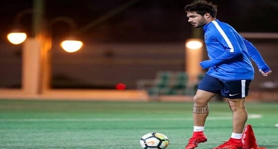 بالصور.. سيروتي وإدواردو في مران الهلال