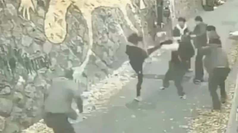 شاهد.. فتاة تتغلب على 6 رجال تحرشوا بها