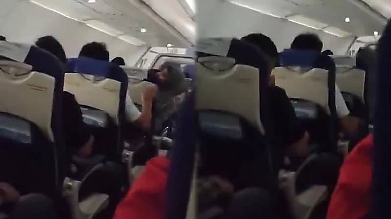 عاصفة بردية تُرعب ركاب رحلة IndiGo.. فيديو