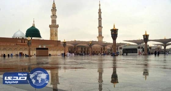 ⁠⁠⁠⁠⁠أمطار على المدينة المنورة