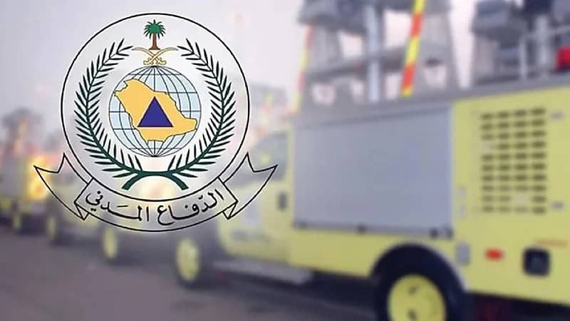 مدني الطائف يباشر حريقًا في أشجار وأعشاب بمنطقة جبلية