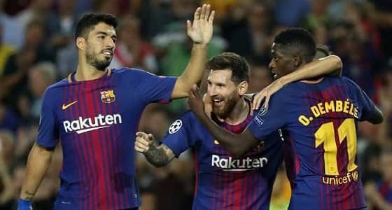 برشلونة ينتصر على اتليتكو مدريد في الدوري الإسباني