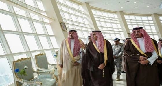 أمير المدينة المنورة يدشن مشروع برج المراقبة البحرية بميناء ينبع