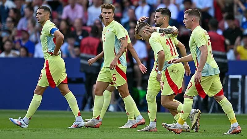 إسبانيا تُتوج بذهبية الأولمبياد بعد الفوز بخماسية على فرنسا