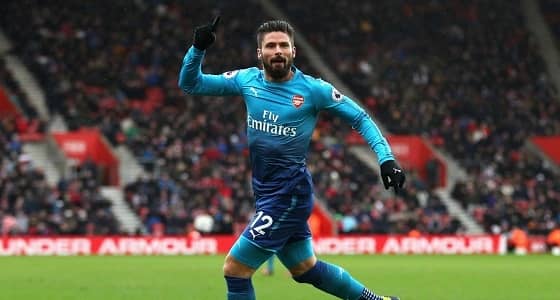 مع اقتراب " أوباميانغ " ..الأرسنال يستغنى عن جيرو لـ تشيلسي