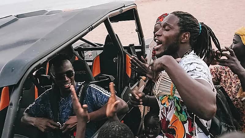 ادوارد ميندي في آخر ظهور بالسنغال.. صور