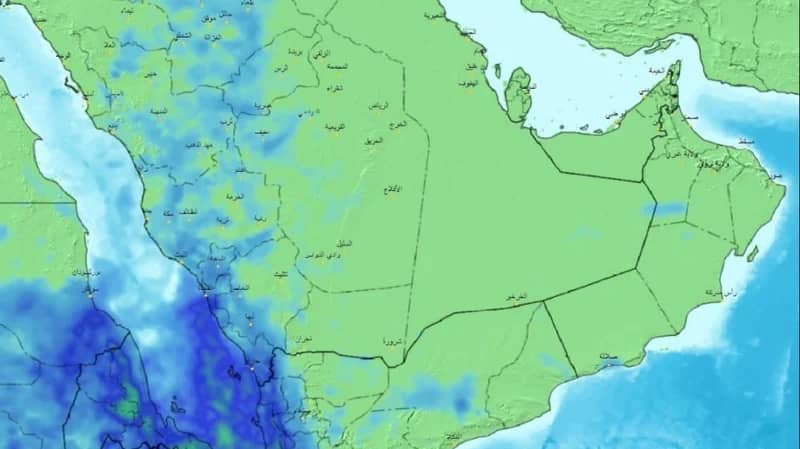 "الحصيني" يتوقع هطول أمطار غزيرة على مكة والمدينة