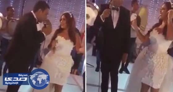 بالفيديو.. نرمين ماهر عروسة في " أمان يا صاحبي "