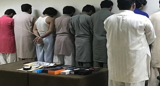 ضبط 12 مقيمًا آسيوي ارتكبوا جرائم نصب واحتيال في الدمام