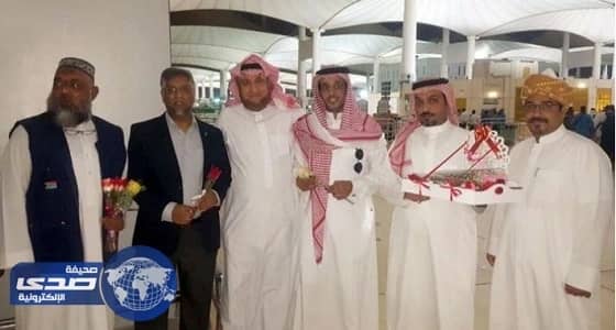 وصول أول مجموعة من حجاج الدول الأفريقية إلى جدة