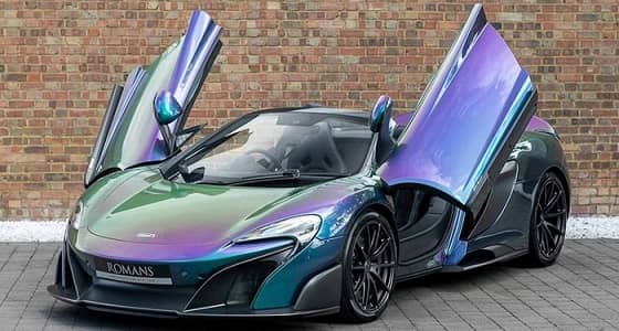 بالصور.. تكلفة الطلاء لهذه النسخة من ماكلارين 675LT أكبر من سعر هوندا سيفيك