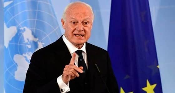 دي ميستورا: المملكة وحدت المعارضة السورية في جنيف