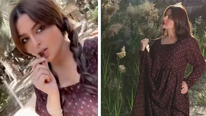 بدور البراهيم بإطلالة السبعينات في يوم التأسيس.. فيديو