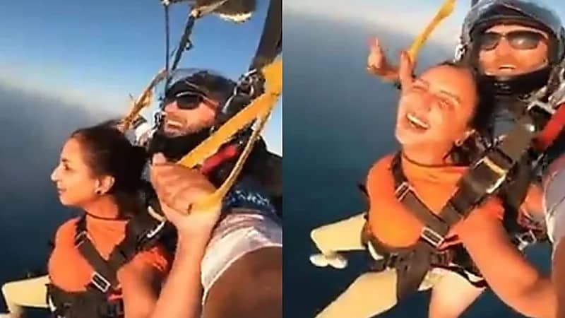 أنغام فوق السحاب في مغامرة جديدة..فيديو