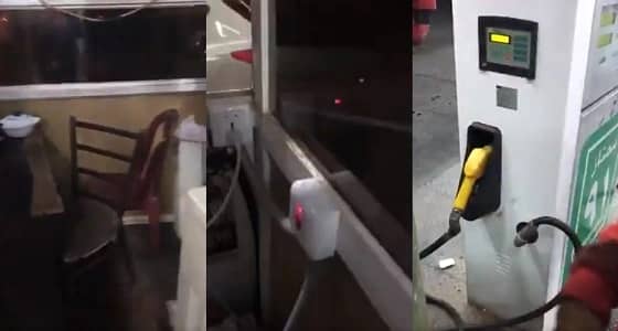 بالفيديو.. محطة وقود تخالف المعايرة عند التعبئة