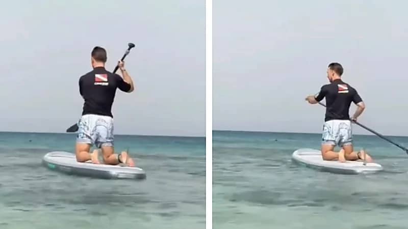 مدرب الأهلي يستمتع بوقته في جزر البحر الأحمر .. فيديو