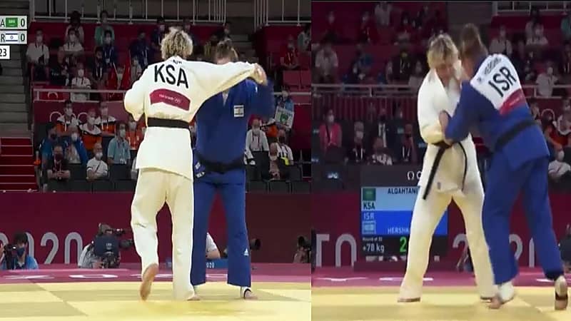 فيديو..تهاني القحطاني تخسر نزالها أمام نظيرتها الإسرائيلية