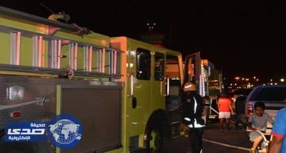 السيطرة على حريق في أحد مطاعم ينبع