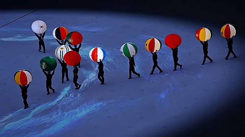 بالصور .. انطلاق حفل ختام مونديال 2022
