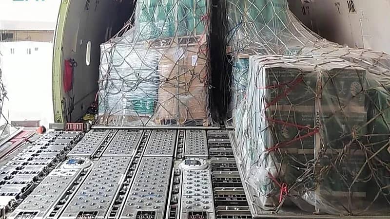 مغادرة الطائرة الإغاثية السعودية الخامسة إلى ليبيا لمساعدة المتضررين من الفيضانات