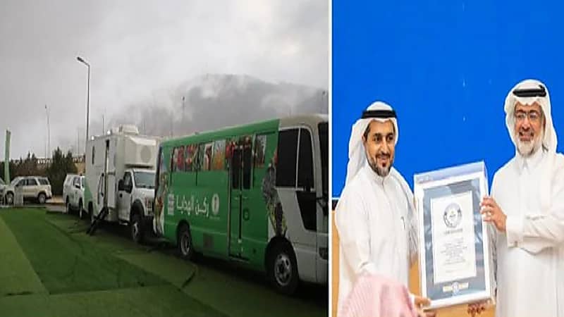 المملكة تسجل رقما قياسيا في "غينيس" بأطول قافلة زراعية على مستوى العالم