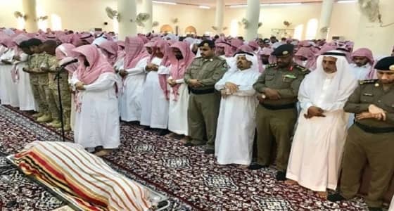 أهالي القنفذة يودعون الشهيد " حمد الناشري "