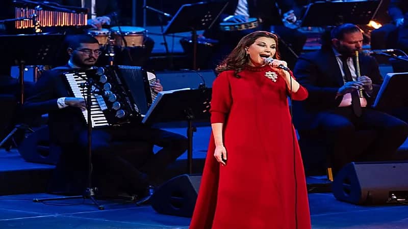 ماجدة الرومي بالعلا: تحية للبلد اللي خصنا في أسوأ سنواتنا بكل رعاية واهتمام