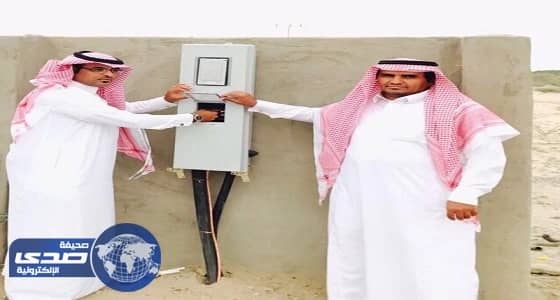 إطلاق التيار الكهربائي لأكثر من 150 عامود إنارة بمركز السديرة بالطائف