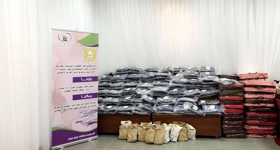 " وهج النسائية " تطلق مشروع " كسوة الشتاء " لـ 150 أسرة بالجبيل