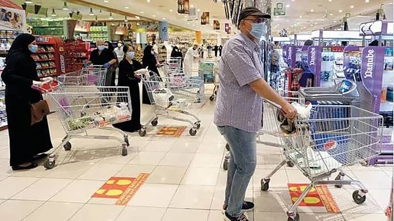 1000 ريال عقوبة ‏عدم الالتزام بمسافات التباعد الاجتماعي