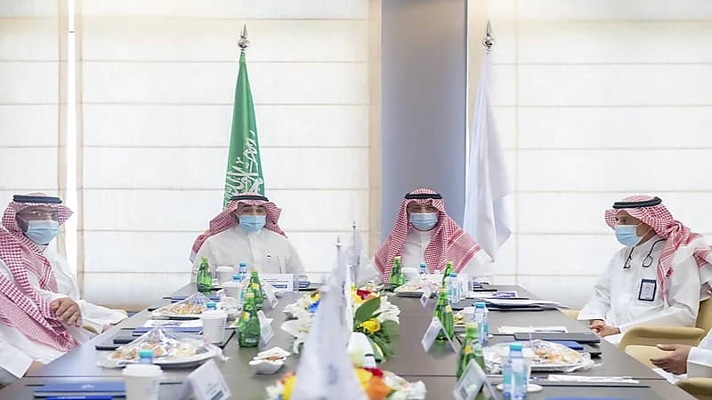 محافظ التدريب التقني يستقبل نظيره رئيس هيئة الطيران بالرياض