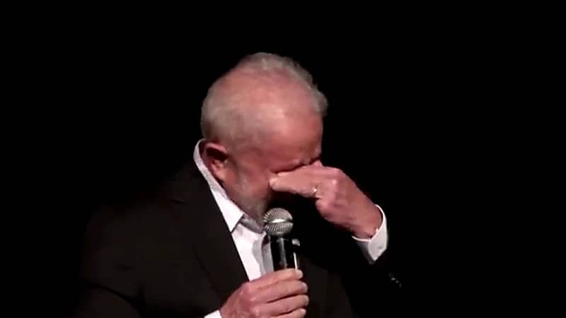 الرئيس البرازيلي الجديد باكياً: لم أتوقع عودة الجوع إلى هذا البلد(فيديو)