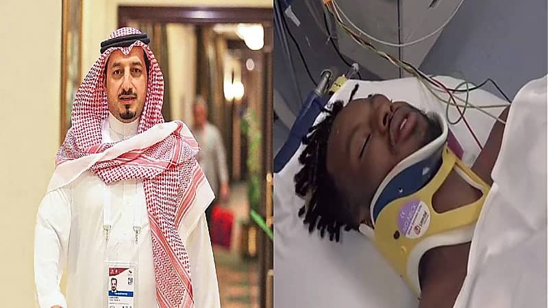 المسحل يزور تمبكتي في المستشفى