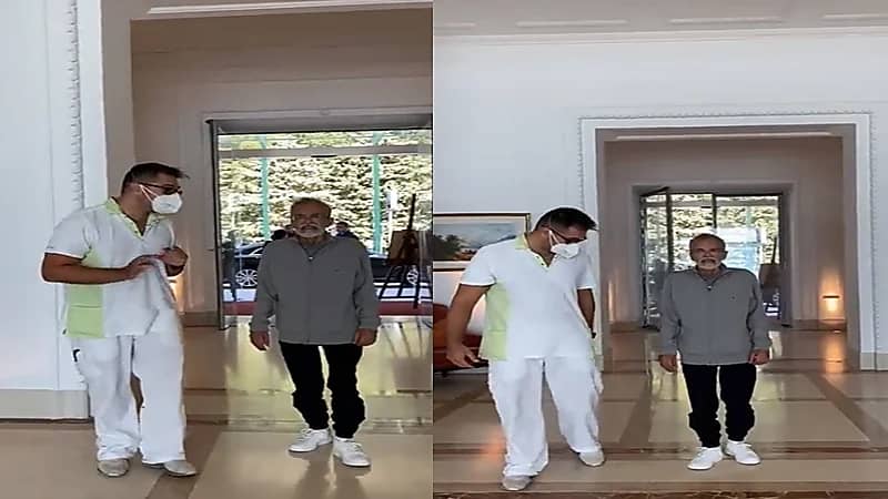 فيديو.. أحدث ظهور لعلي النعيمي وزير البترول الأسبق