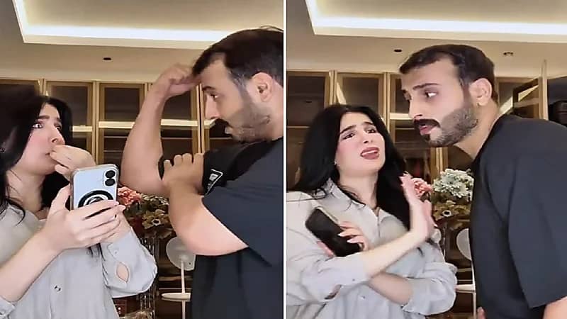 سعيد الزهراني لـ زوجته صالحة: بتردي وقويتي عليا يا عجلة.. فيديو
