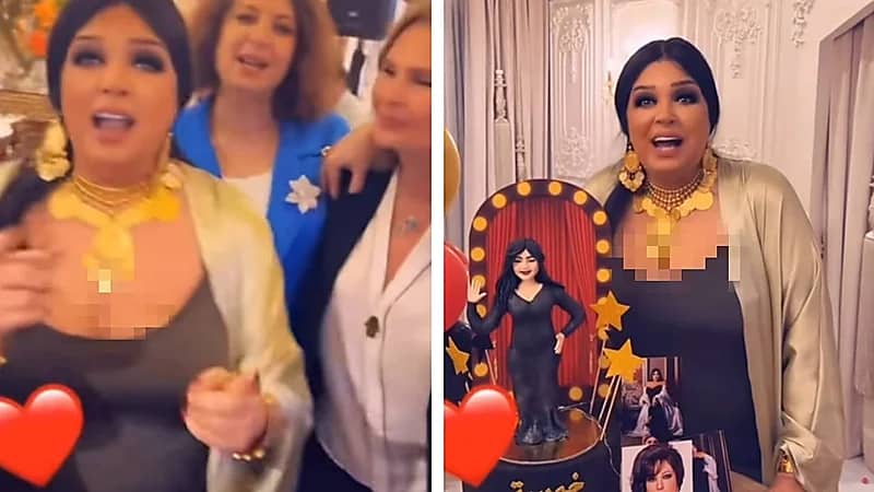 فيفي عبده تحتفل بعيد ميلادها برقصة مثيرة تشعل الأجواء.. فيديو