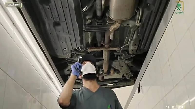 بالفيديو.. آلية فحص السيارات المستوردة في وحدة فحص المركبات
