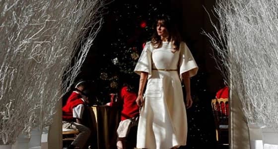 بالفيديو... ميلاينا ترامب تزيين البيت الأبيض احتفالا بعيد الميلاد