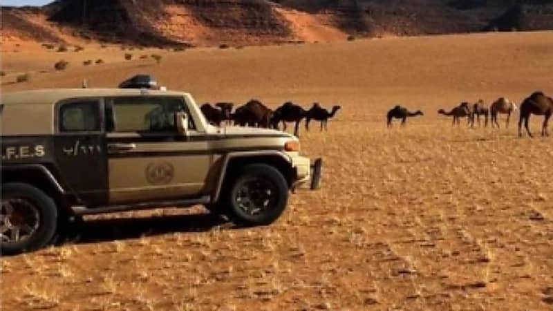 ضبط مواطنين مخالفين لنظام البيئة