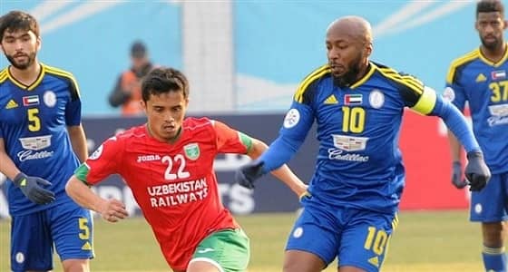 لوكوموتيف الاوزبكي يمطر شباك الوحدة بـ 5 أهداف