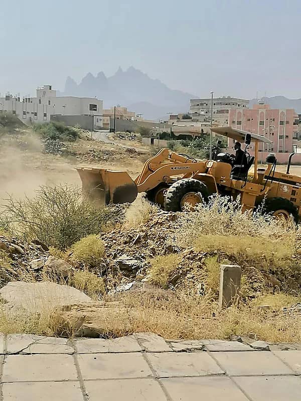 شاهد : شاب بإحدى قرى أضم ينثر موهبته على صخور قريته