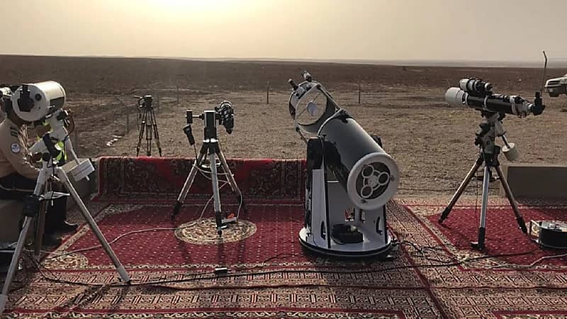 تعذر رؤية هلال رمضان في مرصد حوطة سدير