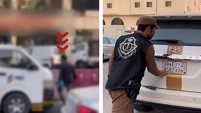 الإطاحة بـ 3 أشخاص تسولوا أمام متاجر وجوامع في الشرقية .. فيديو