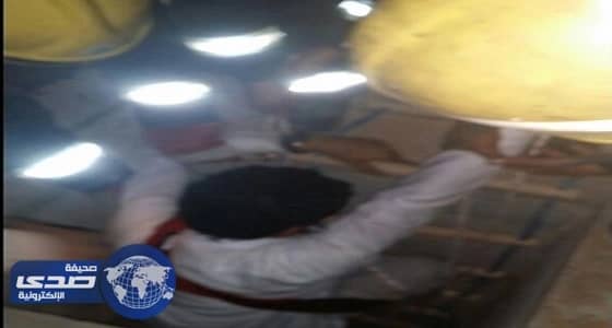 " مدني عرعر " ينقذ شاب سقط في بركة مياه بالصناعية